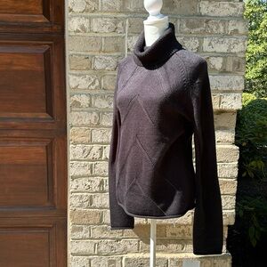 Brand New Croft & Barrow Black Turtleneck Sweater - Medium